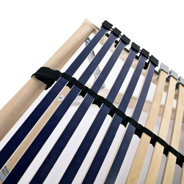Berkfield Slatted Bed Base with 42 Slats 7 Zones 70x200 cm