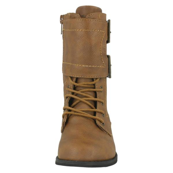 Spot On Girls Spot On Boots With Buckle Design