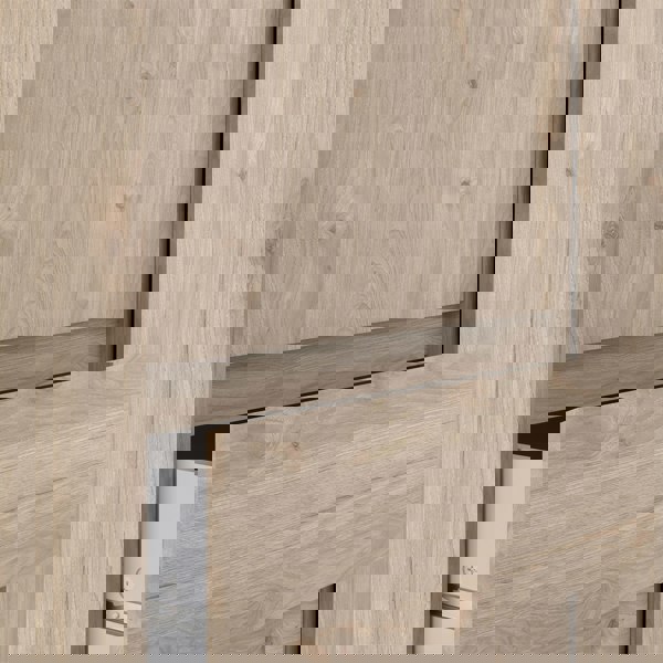 Furniture To Go Naia Wardrobe with 1 Sliding door + 1 door + 3 drawers in Oak structure Jackson Hickory