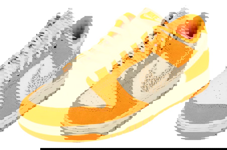 Nike Dunk Low As Mens Trainers Dr0156  800 - Kumquat Light Bone 800 - Photo 0