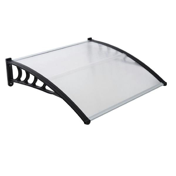 Gr8 Garden Front Door Canopy Porch Rain Protector Awning Lean-To Roof Shelter 80 x 120cm Outdoor UV Resistant