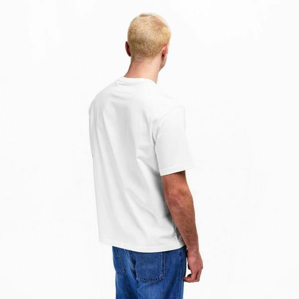 Aquascutum Mens Logo T-Shirt - White - 