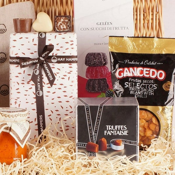 Decadence Hamper in Wicker Basket Component 5