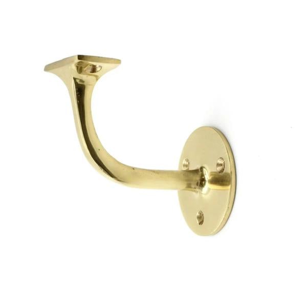 Solid Brass Handrail Bracket 80mm