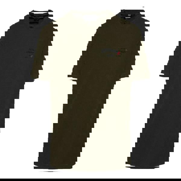 Dsquared2 Regular Fit Rubber Logo T-Shirt Military XS