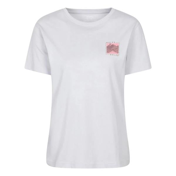 Mountain Warehouse Womens/Ladies Wales Mountain T-Shirt - Lilac - 