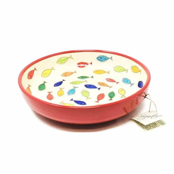 Signature - Coloured Fish - Large Bowl