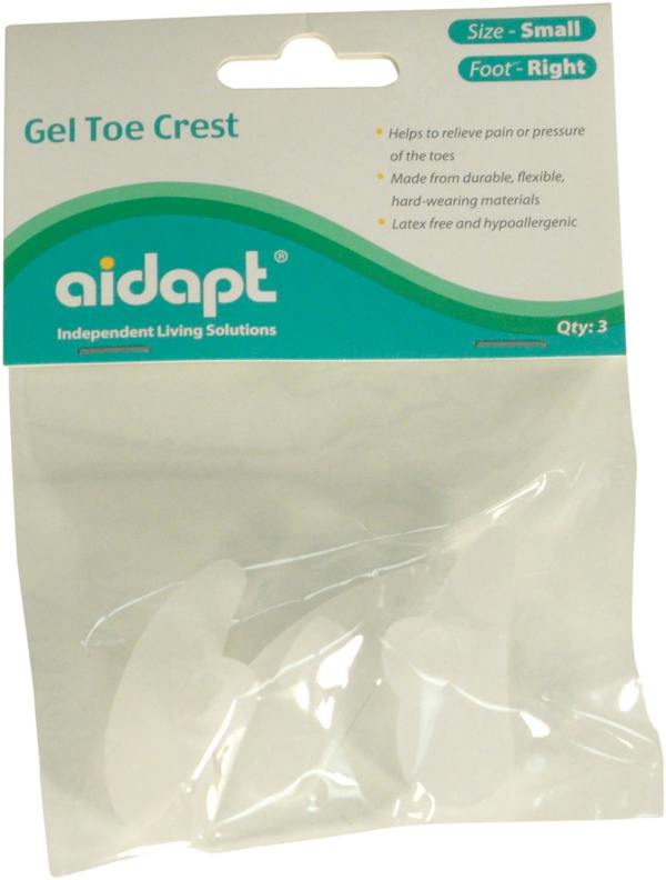 Aidapt Gel Toe Cushion Small Right