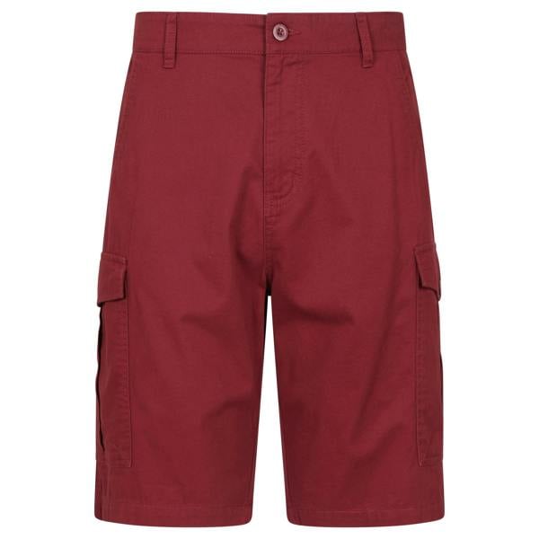 Mountain Warehouse Mens Lakeside Cargo Shorts - Burgundy