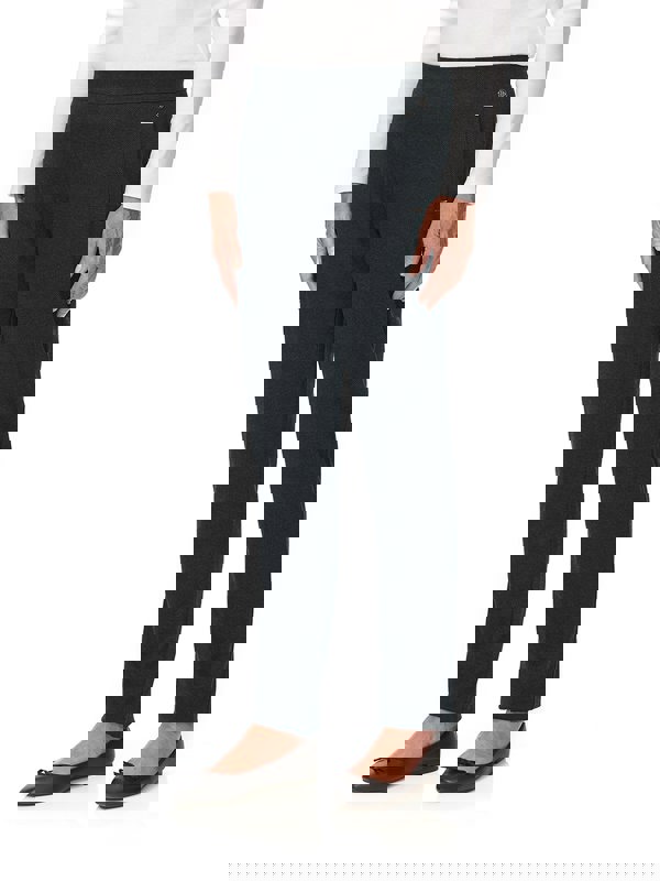 PennyPlain Herringbone Treggings - Charcoal