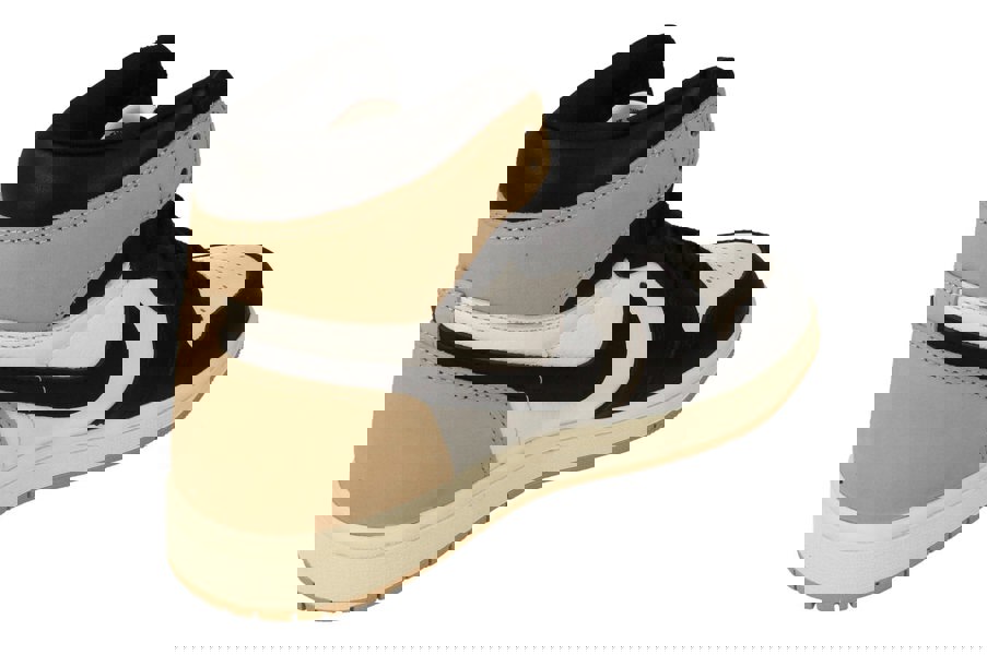 Nike Womens Air Jordan 1 Retro Hi Og Trainers Fd2596  021 - Black Legend Mid Brown White 021 - Photo 2