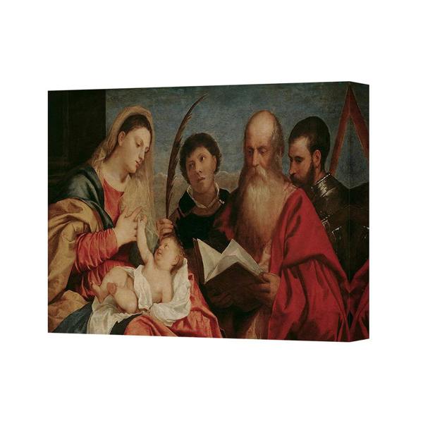 Benjamin Tate Design Nativity Scene Canvas Wall Art Print Old Masters Style Decor