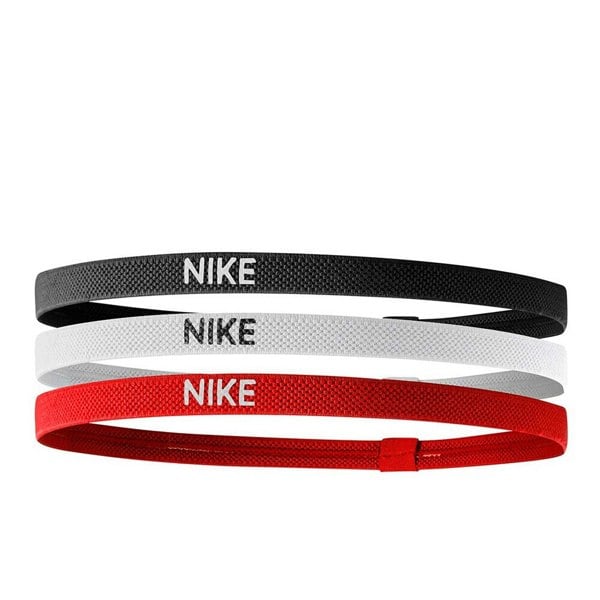 Nike Mixed Width Headband (Pack of 3) - Black/Red/White