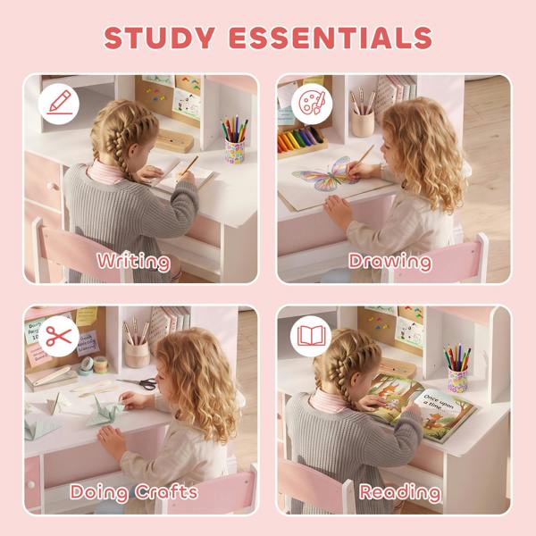 Kids Study Desk with Chair