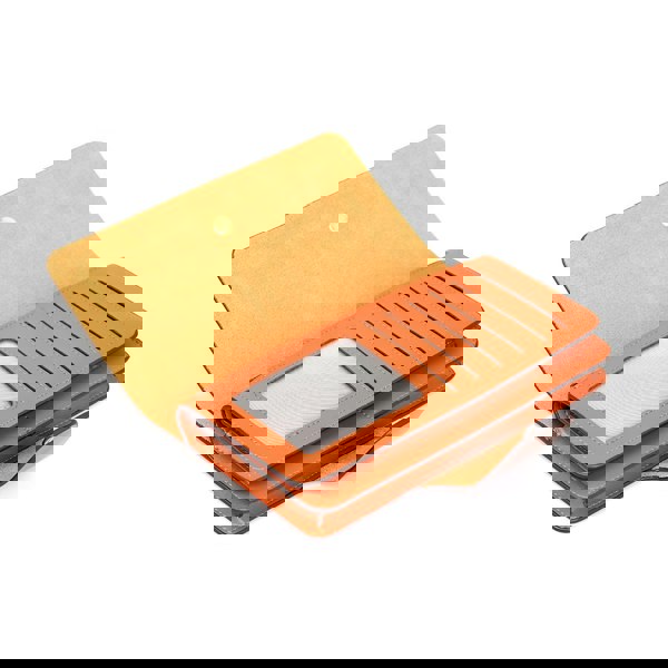 David WeJ Long Bifold Wallet with buckle - Brown