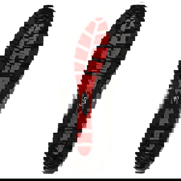 GriSport Stream Mens/Womens Neoprene Fishing Hunting Farm Wellies Boots, sole with red and black tread pattern and size 41 label.