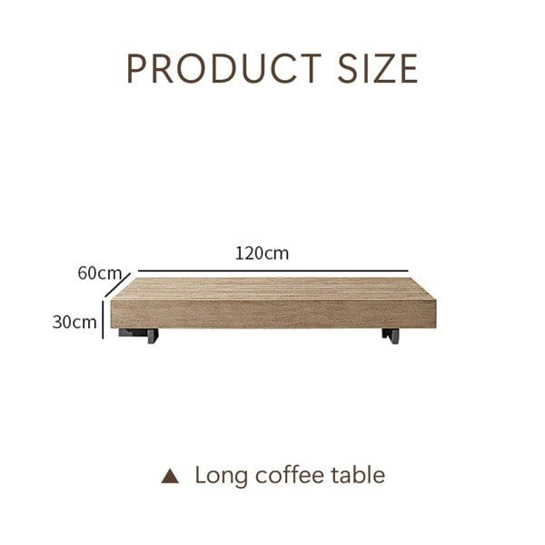 Delisia Tranquil Outdoor Garden Sofa Set-Sofas-Weilai Concept-Coffee Table 120x60cm-Weilai Concept