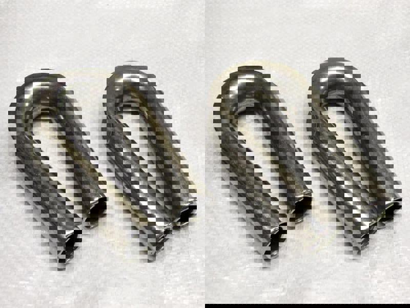 Tube Wire Rope Thimbles Stainless Steel x2 16MM (Sheave Tubular Protector 5/8 Inch)