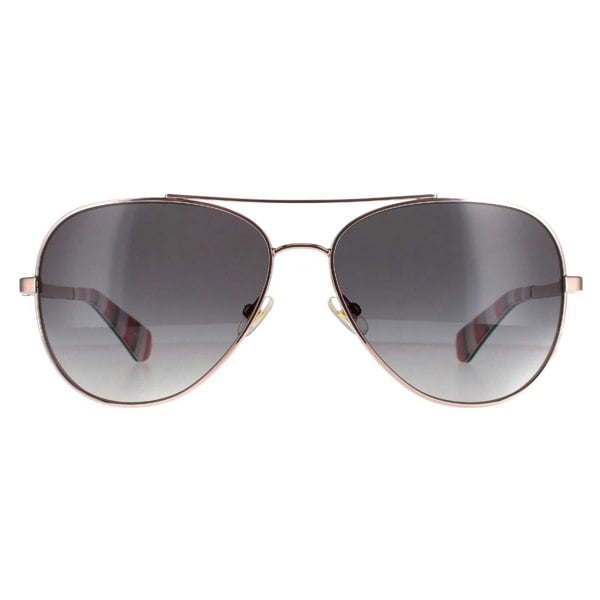 Kate Spade Sunglasses Avaline 2/S AU2 WJ Red Gold Grey Gradient Polarised