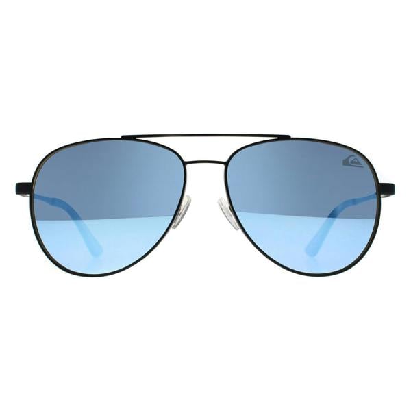 Quiksilver Sunglasses QS3006 BLK Black Blue Mirrored
