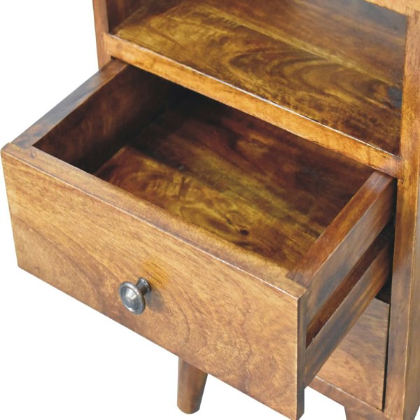 Artisan Furniture Solid Wood Mini Classic Chestnut Bedside