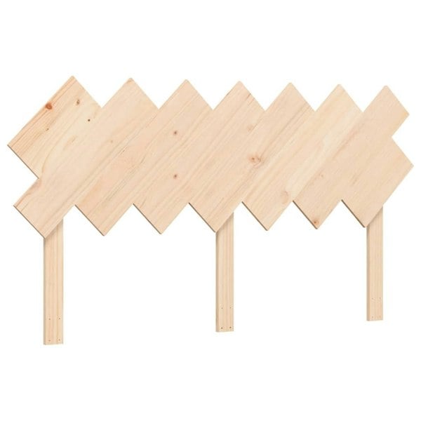 Berkfield Bed Frame with Headboard 140x200 cm Solid Wood