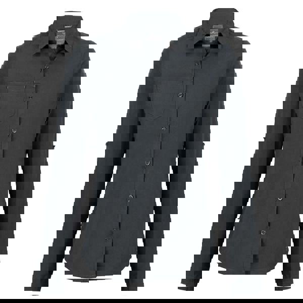 Craghoppers Womens/Ladies Kiwi Long-Sleeved Shirt - Carbon Grey - 