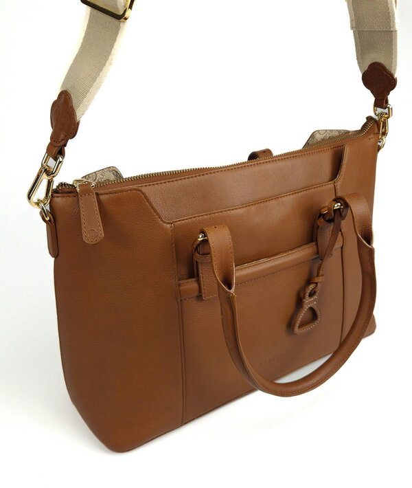 SADDLER Elizabeth Leather Workbag  - Handmade by Saddler - Practical, Spacious & Elegant Design