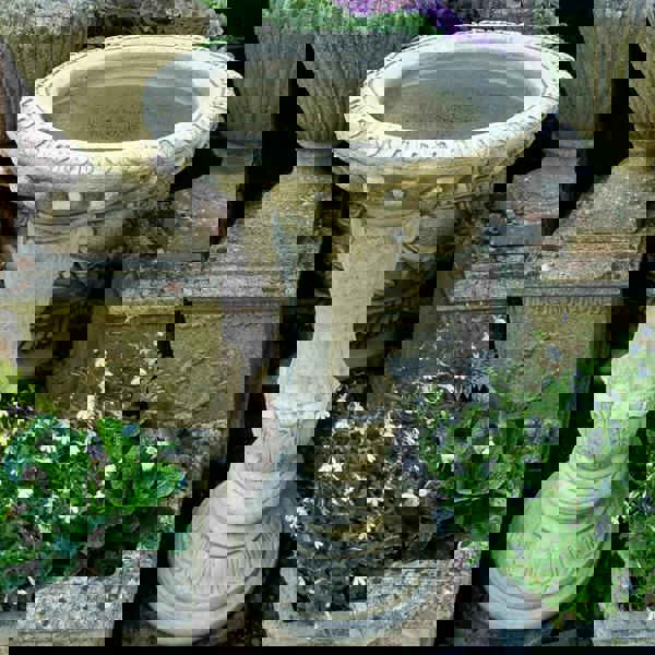 Antique Style Parisian Bird bath