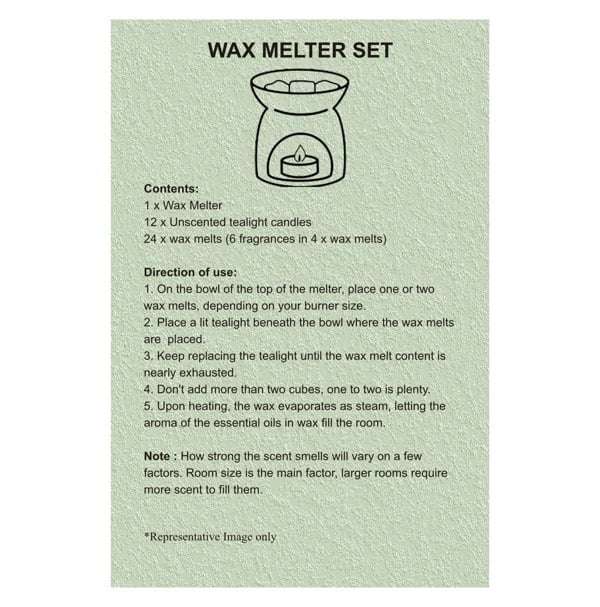 Artisan Furniture Owl Wax Melter Set (Summer)