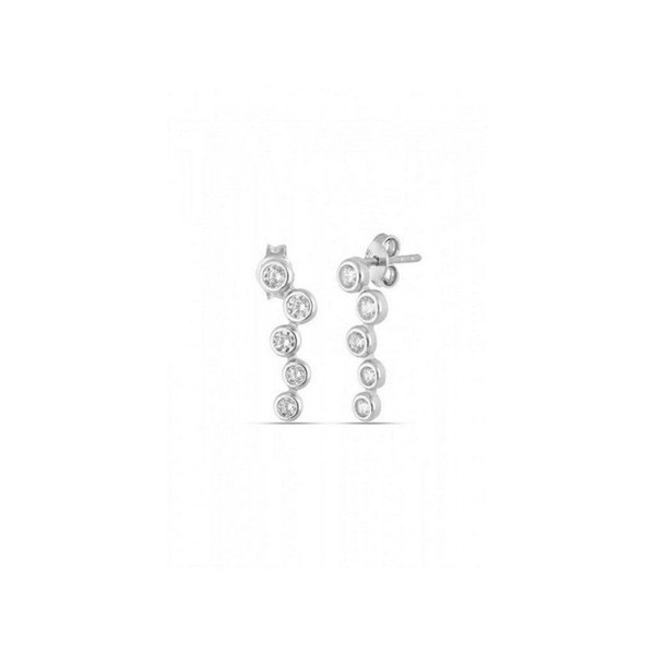 Star Cluster Stud Earring Sterling Silver - Spero London