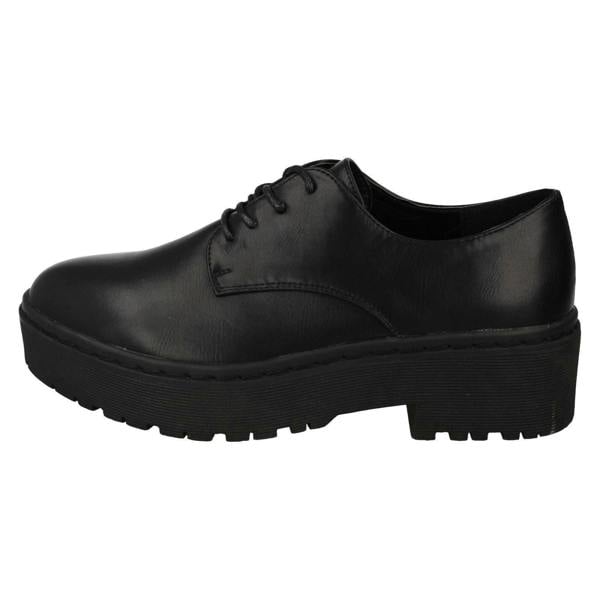 Spot On Ladies Spot On Platform Shoes