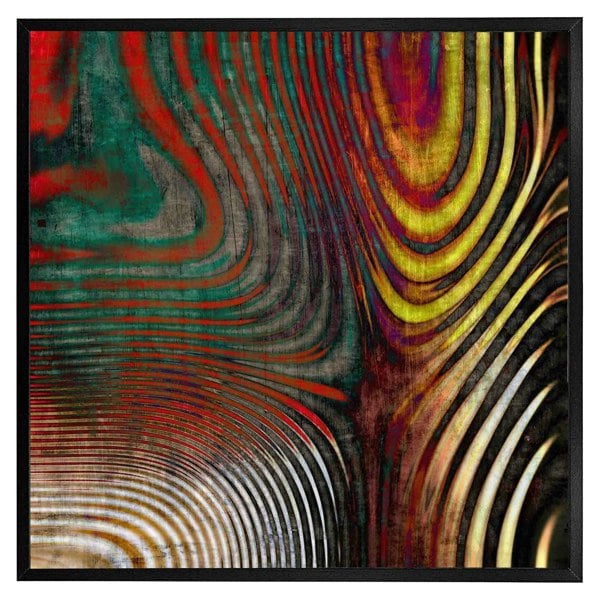 Benjamin Tate Design Psychedelic print (Picutre Frame)