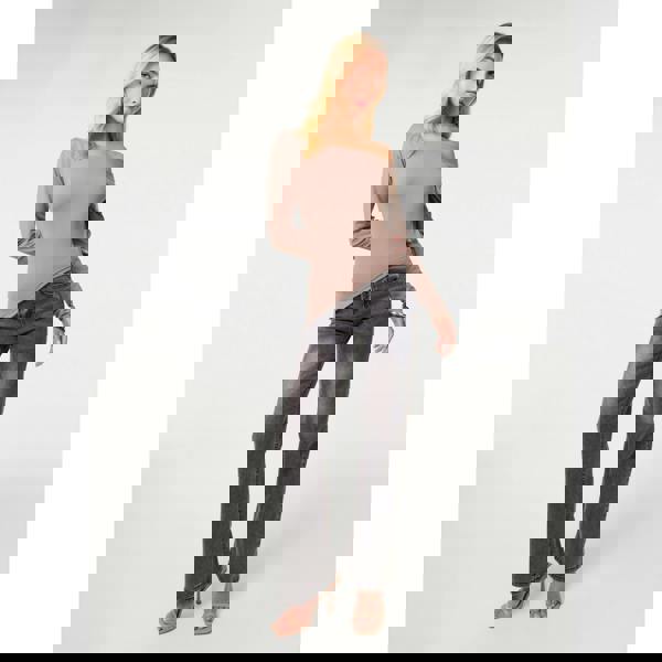 Pink Vanilla Off Shoulder Asymmetric Hem Top