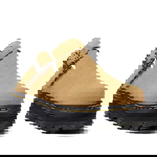 Dr. Martens Zebzag Mule EH Suede Savannah Tan Clogs