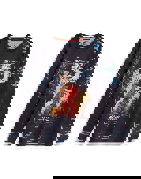 Avatar: The Last Airbender Boys Black Character Long Sleeve Long Leg Pyjama Set