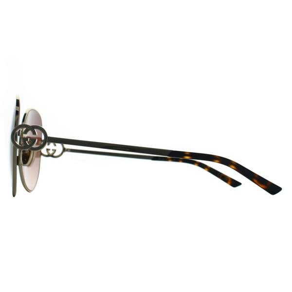 Gucci Sunglasses GG2047S 003 Gold Brown Gradient