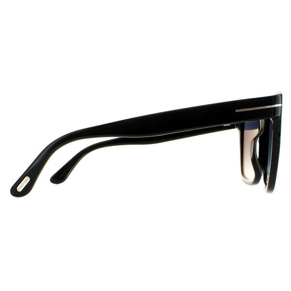 Tom Ford Sunglasses Selby FT0952 01D Shiny Black Smoke Polarized