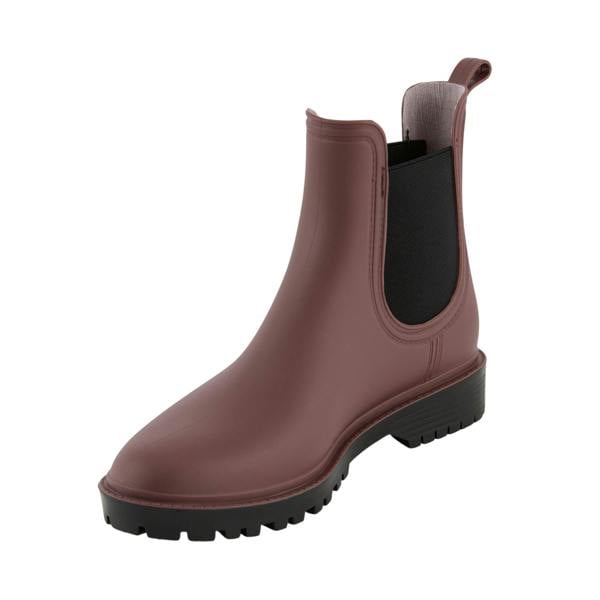 Regatta Womens Lady Harriett II Ankle Wellington Boots - Dark Cherry/Black