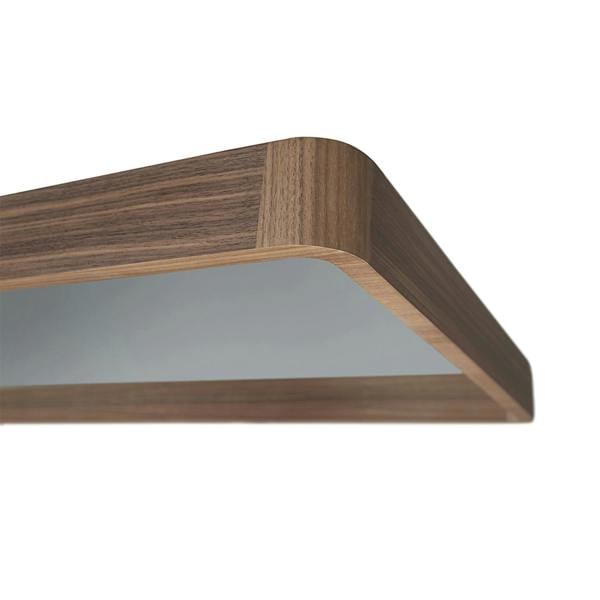 Angel Cerdá Rectangular Walnut Wall Mirror 3035