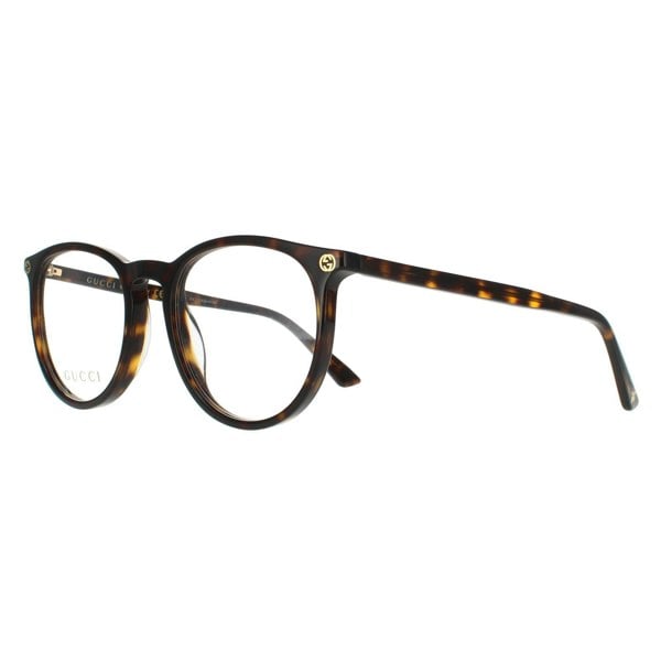 Gucci Glasses Frames GG0027O 002 Havana Women