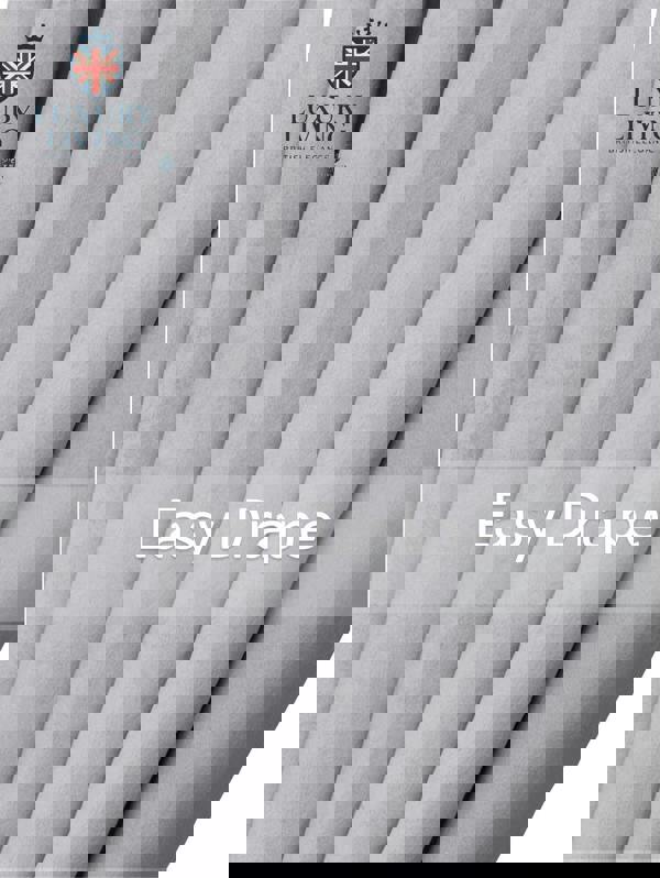 Luxury Living Triple Woven Blackout Velvet Diamante Ring Top Curtains