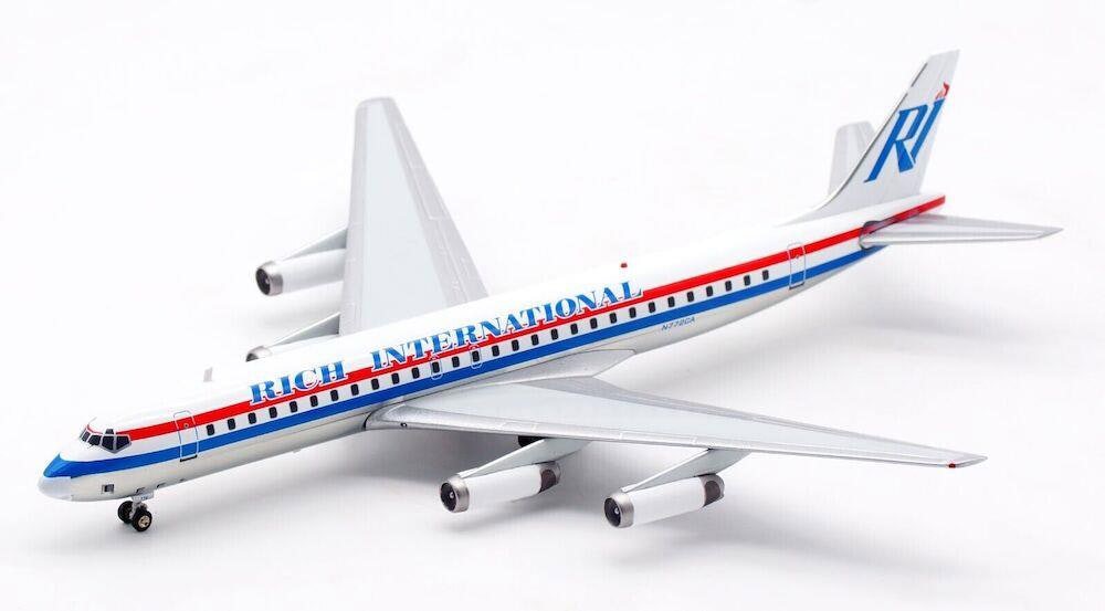 MCSlots Rich International Airways Douglas DC-8-62 N772CA 1:200 Inflight200 IF862JN0619