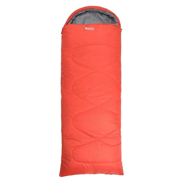 Mountain Warehouse Summit 250 Right Zip Sleeping Bag - Burnt Orange