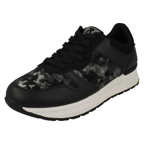 Rieker Ladies R-EVOLUTION By Riekier Camo Detailed Trainers 40804