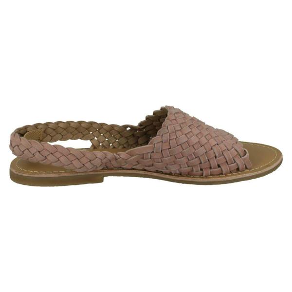 Leather Collection Ladies Leather Collection Slingback Sandals F00214
