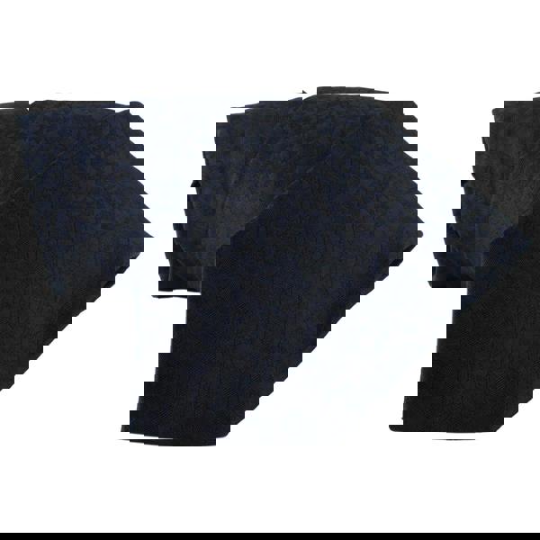 Dunhill luxurious archive graphic woven silk tie in an ink blue tone