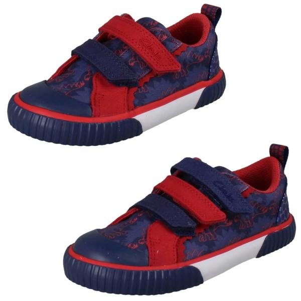Clarks Boys Clarks Canvas Foxing Tri