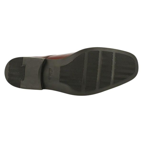 Clarks Mens Clarks Formal Lace Up Shoes Tilden Cap