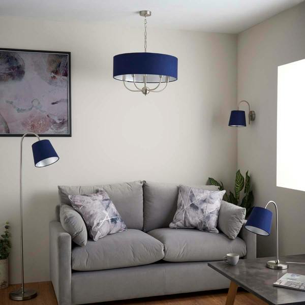 Pagazzi Lighting Maddie Satin Nickel Wall Light